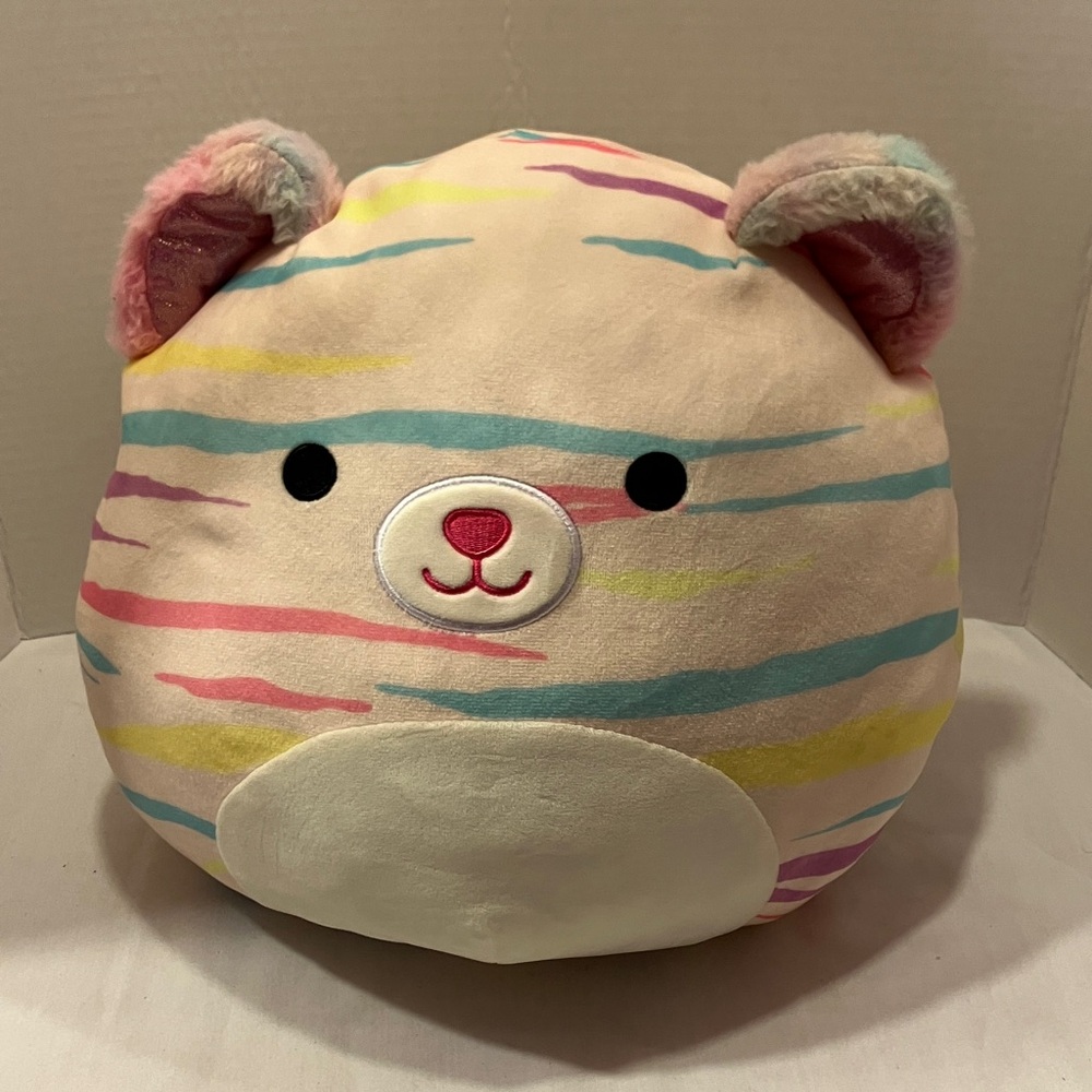 Squishmallows Pastel Striped tiger plush
